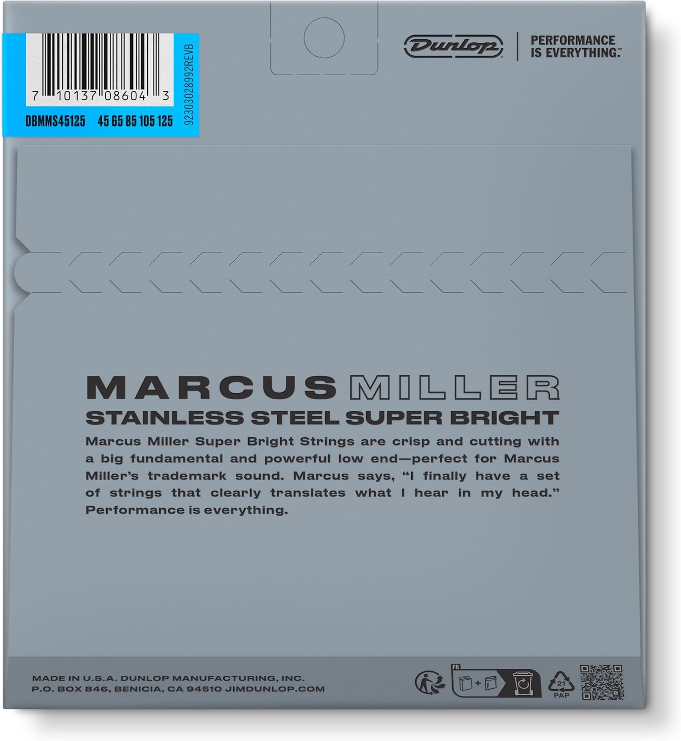 Marcus Miller Super Bright™ Bass Strings | 5-String