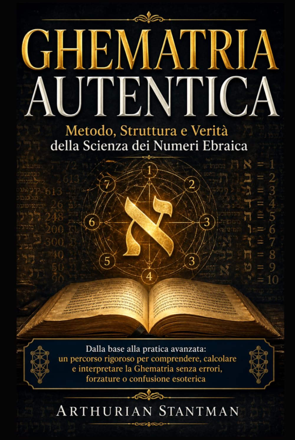 GHEMATRIA AUTENTICA Metodo, Struttura e Verità della Scienza dei Numeri Ebraica: Dalla base alla pratica avanzata: un percorso rigoroso per ... errori, forzature o confusione esoterica