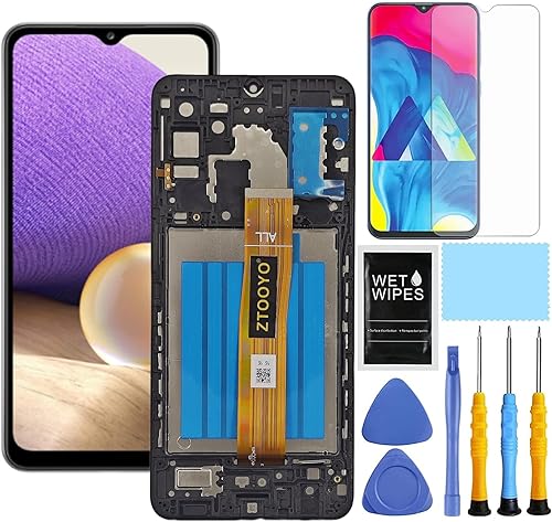 Kit de repuesto para pantalla Samsung A32 5G para Samsung Galaxy A32 LCD con marco S326dl A326u A326b A326a A326w Touch Screen Digitalizador