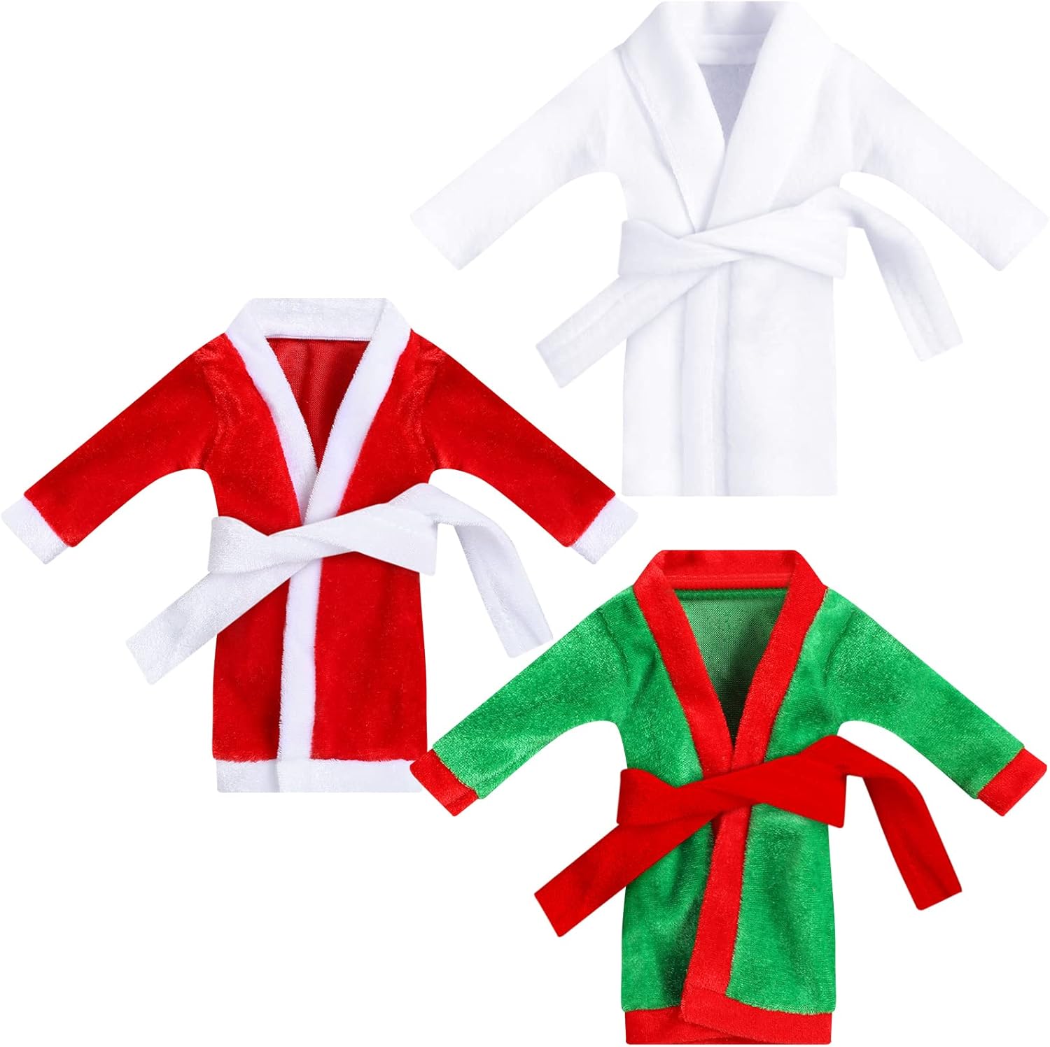 3 Piece Holiday Bathrobes