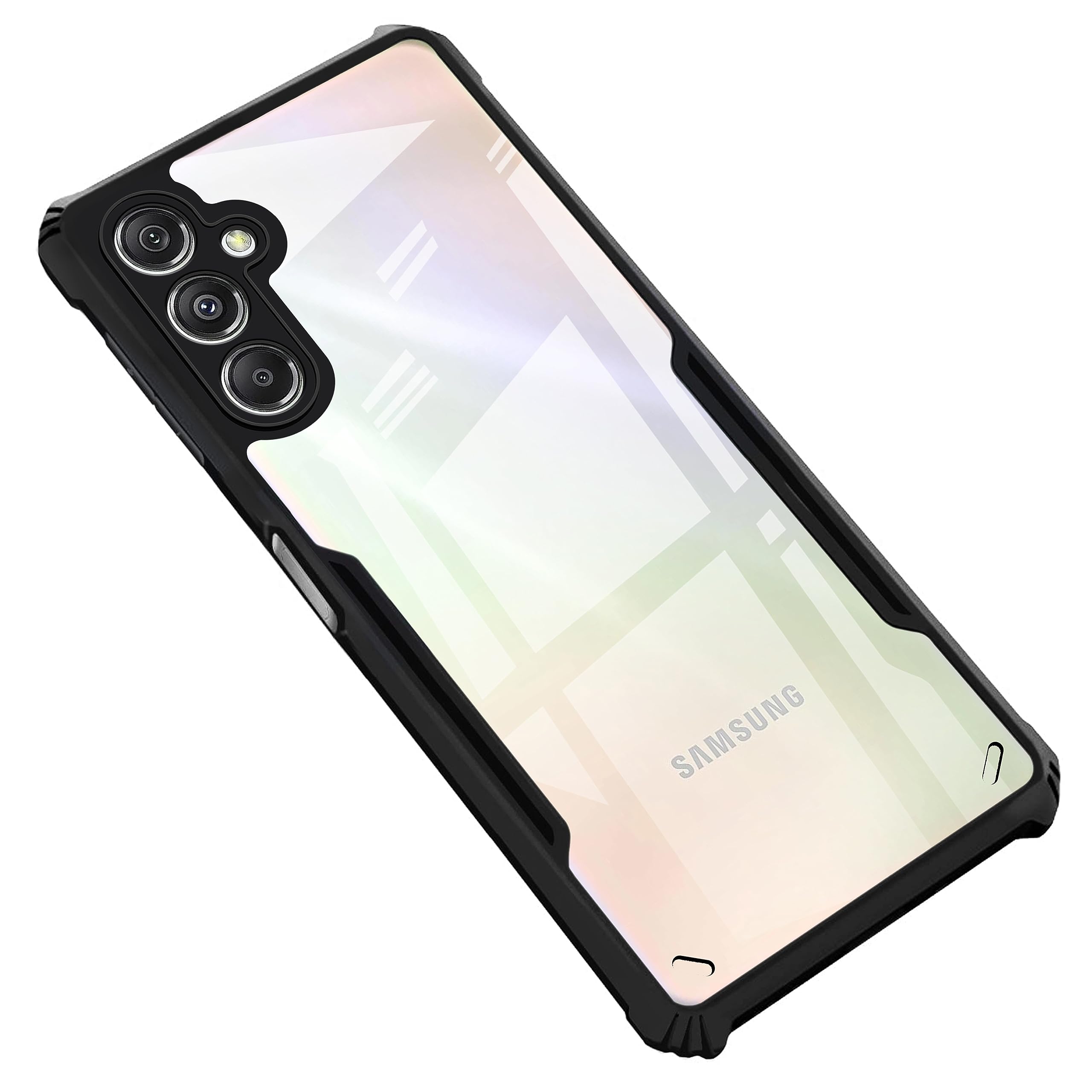 Amazon Brand - Solimo Back Case Cover for Samsung Galaxy M34 5G (Polycarbonate_Matte Black) (B0CFF2HG9K) Amazon Price History, Amazon Price Tracker