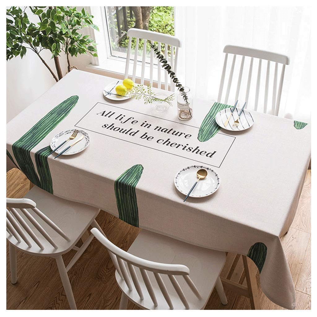 Nappe de table rectangulaire 140x200 protégeant la table basse du salon