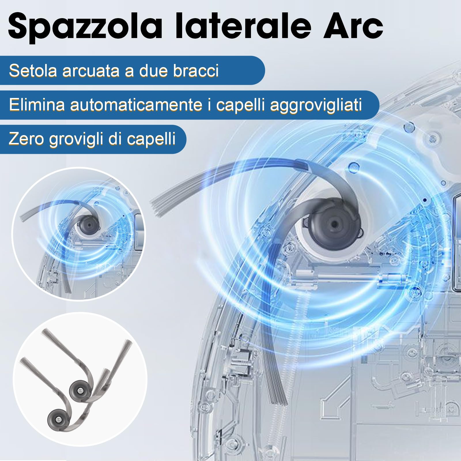 Qrevo S5V Accessori per Roborock Qrevo Curv/Qrevo Edge/S5A