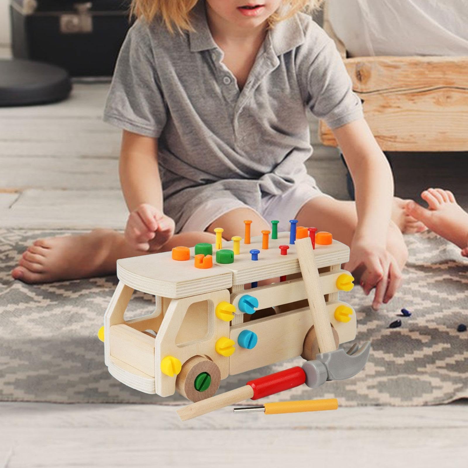 Holz Schraubendreher Board Set Frühen Pädagogisches Spielzeug Geburtstag Geschenk Entwicklungs Kinder Spielzeug Set