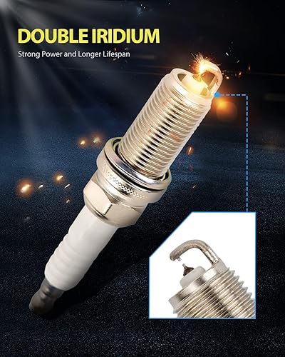 Miniatura 2 de PHILTOP Bujía Iridium Ix, paquete de 4 para Impreza 2004-2014, Forester 2004-2013, WRX STI 2015-2018, Challenger 2015-2020, Genesis Coupe 2013-2014,