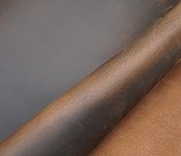 Vista 5 de Cuadrado de cuero de 0.142 in-0.157 in (9-10oz) de espesor acabado de grano completo piel de vaca de cuero para manualidades, costura, pasatiempos
