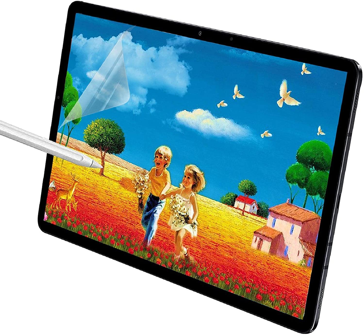 CASOSHIELD Paper Like Feel Screen Protector Compatible for Samsung Galaxy Tab S7 FE 2021/ Galaxy Tab S7 Plus 12.4 inch Anti Glare Write and Draw Like on Paper (Matte Clear) (B09BLYK4CQ) Amazon Price History, Amazon Price Tracker