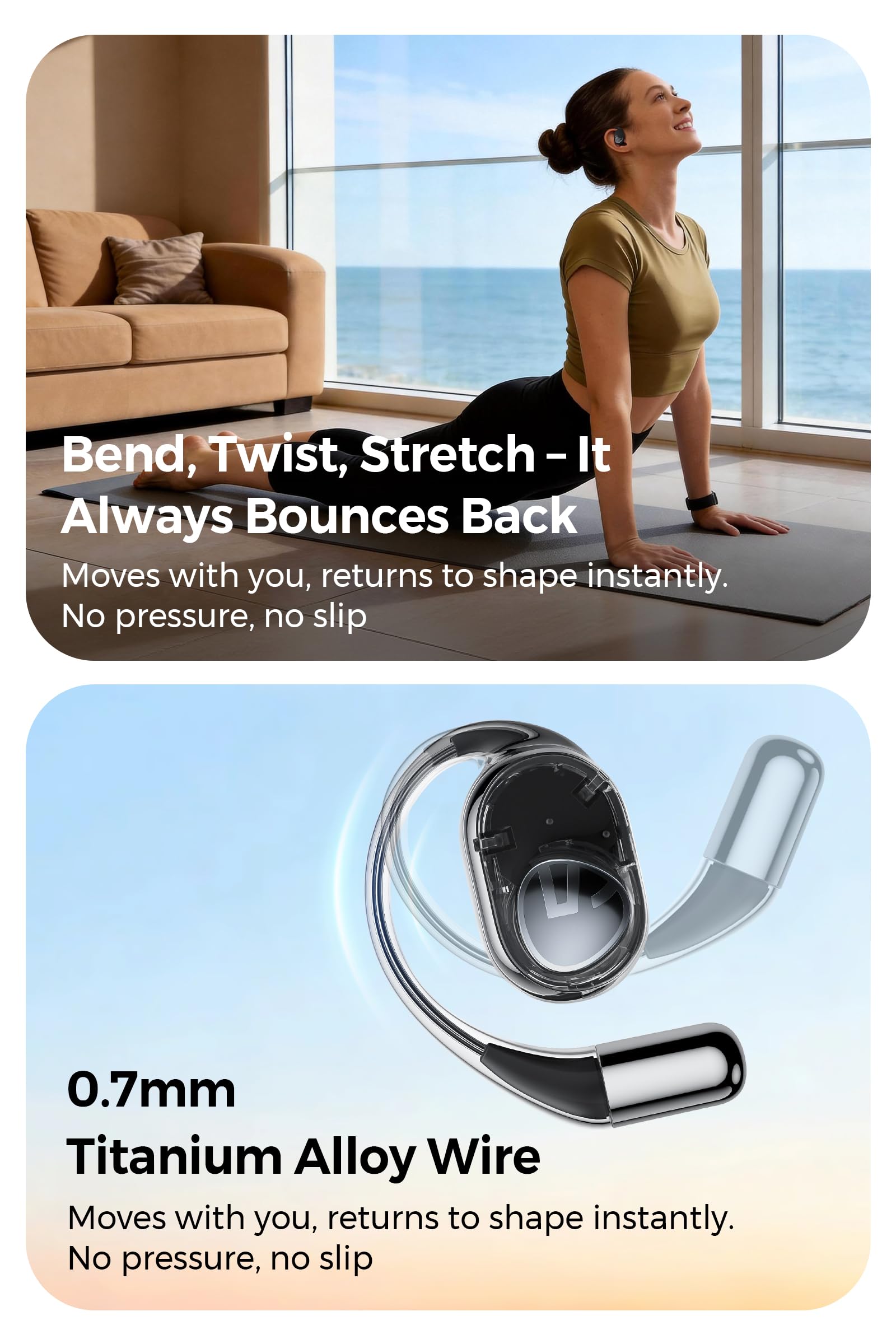 SoundPEATS GoFree 2s Écouteurs Bluetooth Sans Fil