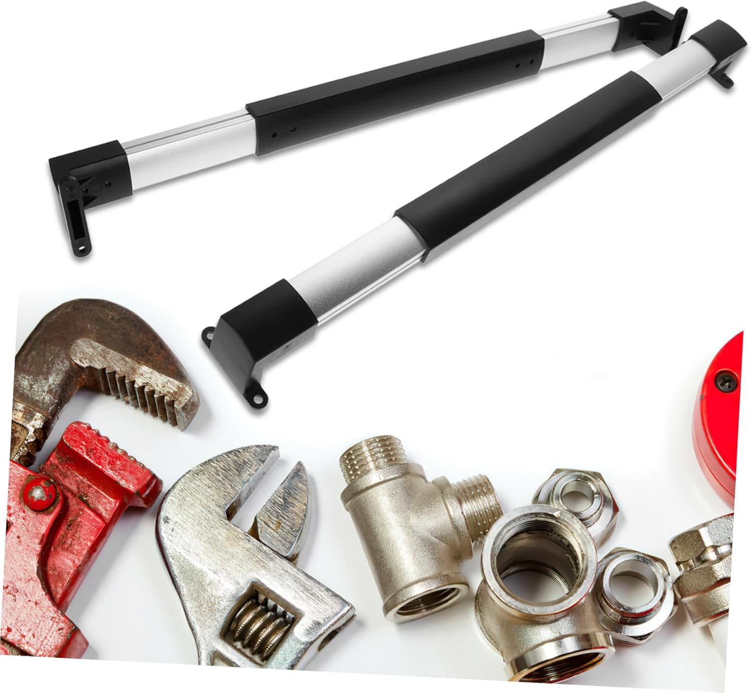 Cabilock 1set Rv Screen Door Handle Adjustable Non- Latch for Secure Grip Versatile Use for Trailers and Rvs Easy Installation Elegant Design