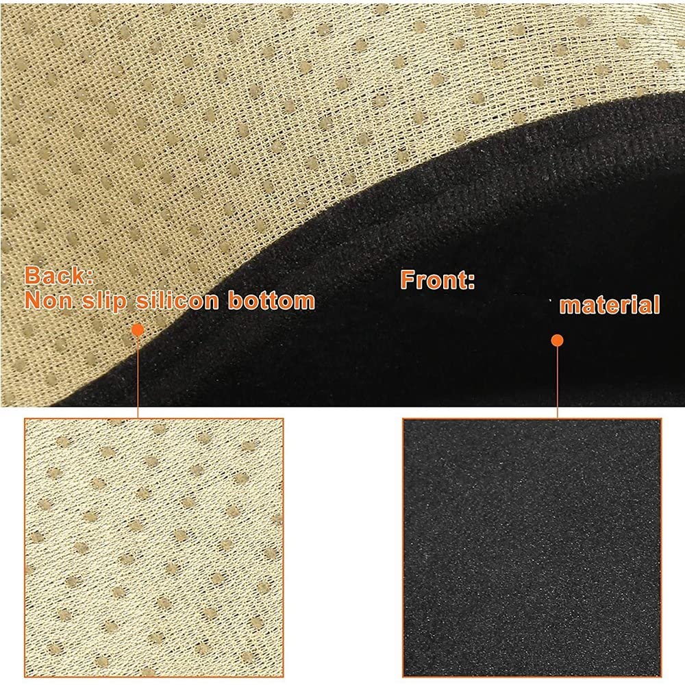 Almohadilla Parasol Para Toyota Para Wish AE20 2010 2011 2012 2013 2014 2015 2016 2017 Cubierta Protectora Para Salpicadero Evitar Alfombra Ligera LHD Cubierta Estera del Tablero ( Color : Blue Edge )