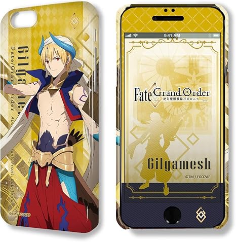 Amazon Co Jp ライセンスエージェント Fate Grand Order 絶対魔獣戦線バビロニア Iphone 6 Plus 6s Plusケース 保護シート デザイン05 ギルガメッシュ Djan F010 M05 家電 カメラ