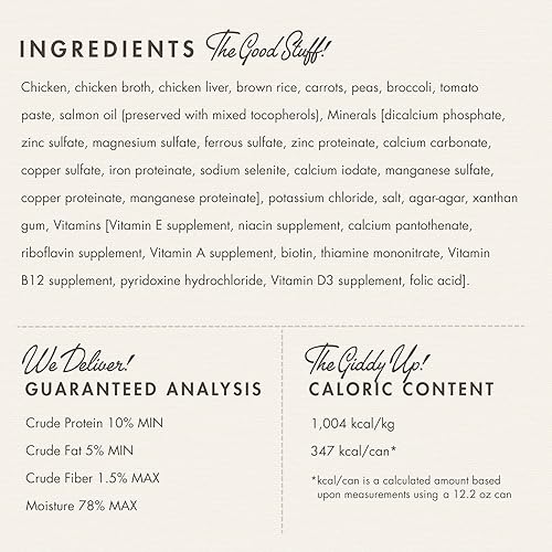 Miniatura 4 de Fromm Comida para perros con paté de pollo y arroz - Comida húmeda prémium para perros - Receta de pollo - Caja de 12 latas