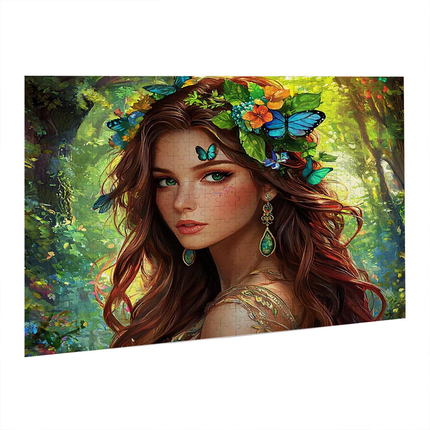 Jigsaw Puzzle, 6000 Pezzi Puzzle Classici, Foresta Delle Donne Puzzle Rilassamento Intelligence, Mpossibile Difficile Puzzle Impegnativo per Adulti Puzzle Gioco Familiare, Regalo per Amore fr0-370