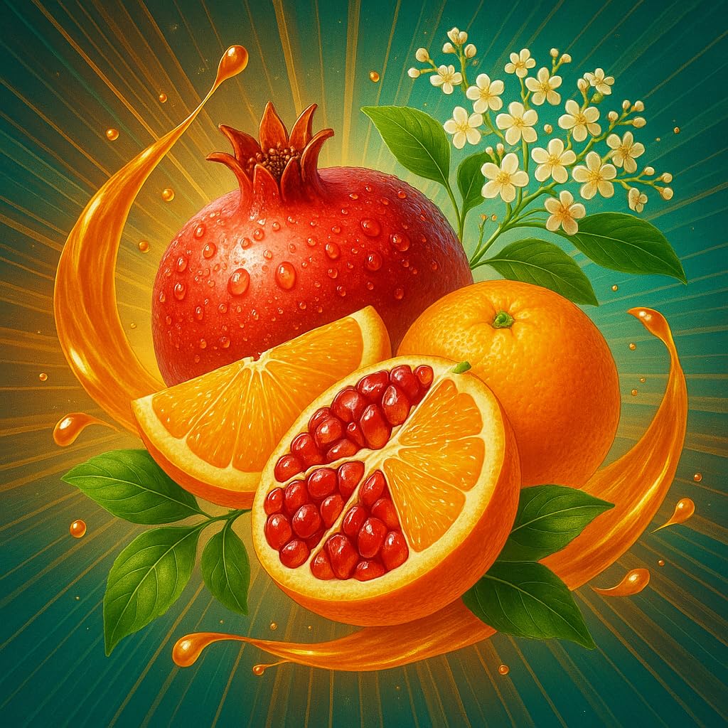 Orient Pomegranate - Granat Pomarańcza Kwiat Bzu Aromat Koncentrat - Wegański - Sasami - 100ml