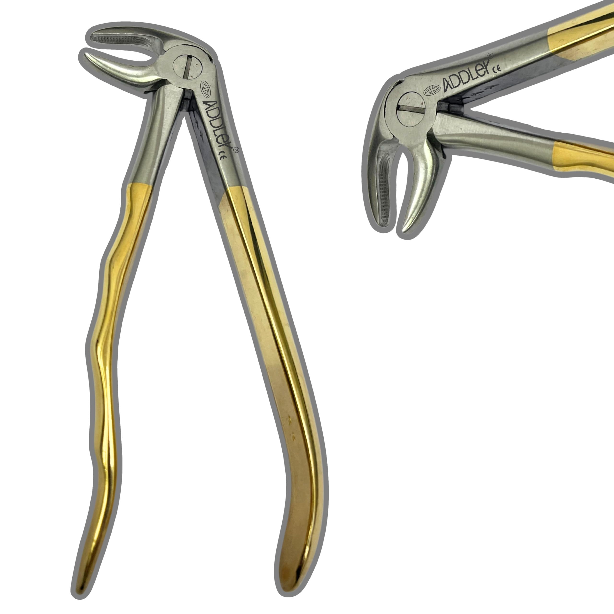 ADDLER DENTAL LOWER ROOT FORCEP AMERICAN PATTERN GOLDEN HANDLE NO. 33. LIFE TIME ANTI RUSTING WARRANTY. (B0CWPD9KVQ) Amazon Price History, Amazon Price Tracker