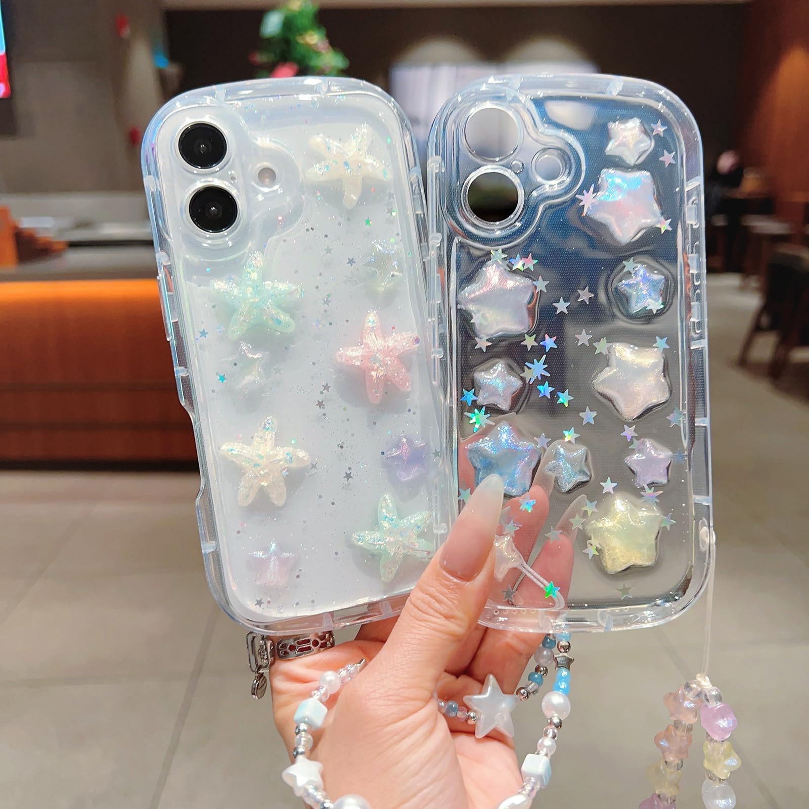 Amazon.com: ZSYTZL Compatible with iPhone 16 Plus Case Clear Cute