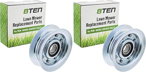 Miniatura 7 de 8TEN Polea tensora plana para John Deere L100 LA115 LA105 D100 L110 L111 L118 D110 D105 D125 X145 D130 GY20067 GR22172