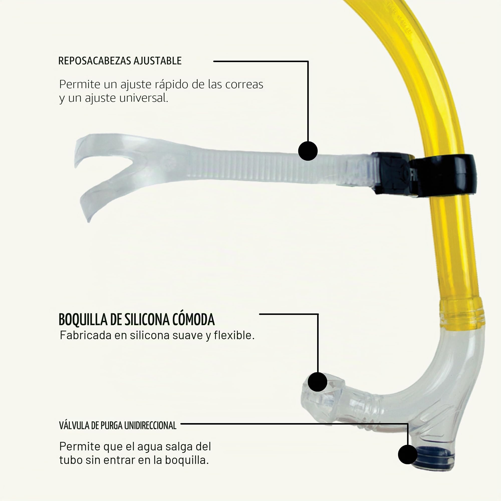 Finis flotantes nadadores snorkel