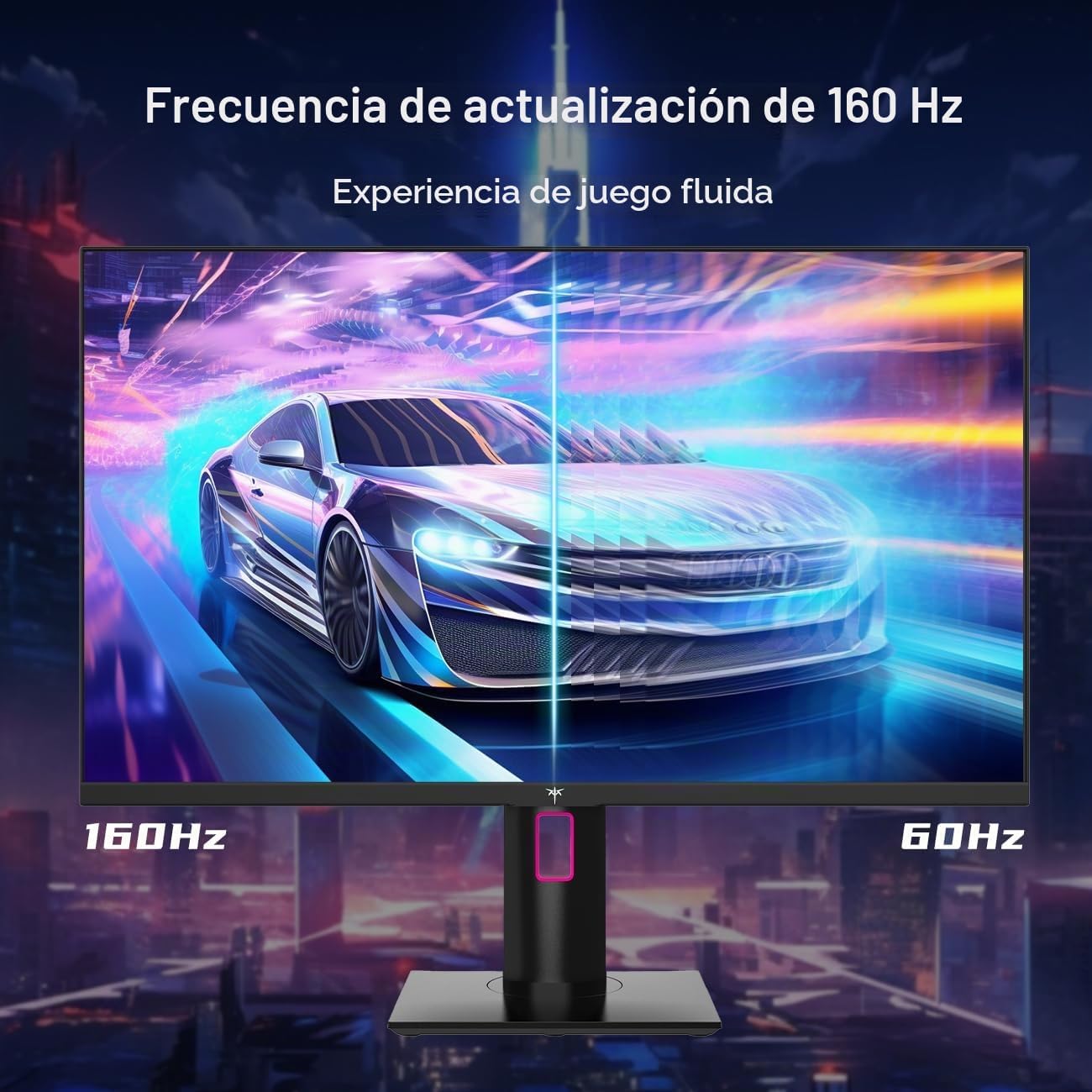 KTC Monitor para Juegos 4K de 27 Pulgadas, UHD 160Hz/144Hz 1ms Fast IPS Monitor, Freesync/G-Sync, HDR400, 132% sRGB, HDMI DisplayPort, VESA, inclinación/Altura/pivote Ajustable, H27P22S | Adaptive Sync, 1MS, HDR400, inclinación/altura/pivote ajustable, 132% sRGB, HDMI, VESA 3