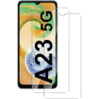 [Pack of 2] Tempered Glass Screen Protector for Samsung Galaxy A23 / A23 5G Screen Protector 9H Hardness Film Scratch-Free Anti-Oil Glass Anti-Bubble