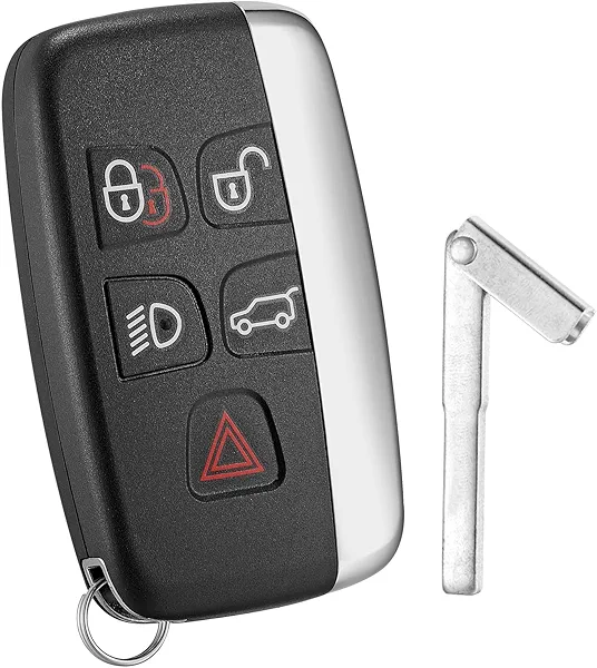 Smart Key Fob Replacement Fits for Land Rover Discovery 15-18 Discovery Sport 16-18 LR 2 13-14 LR 4 12-17 Rover 11-17 Rover Sport 11-17 Rover Evoque 12-17 Jaguar F-Pace F-Type XE XF XJ