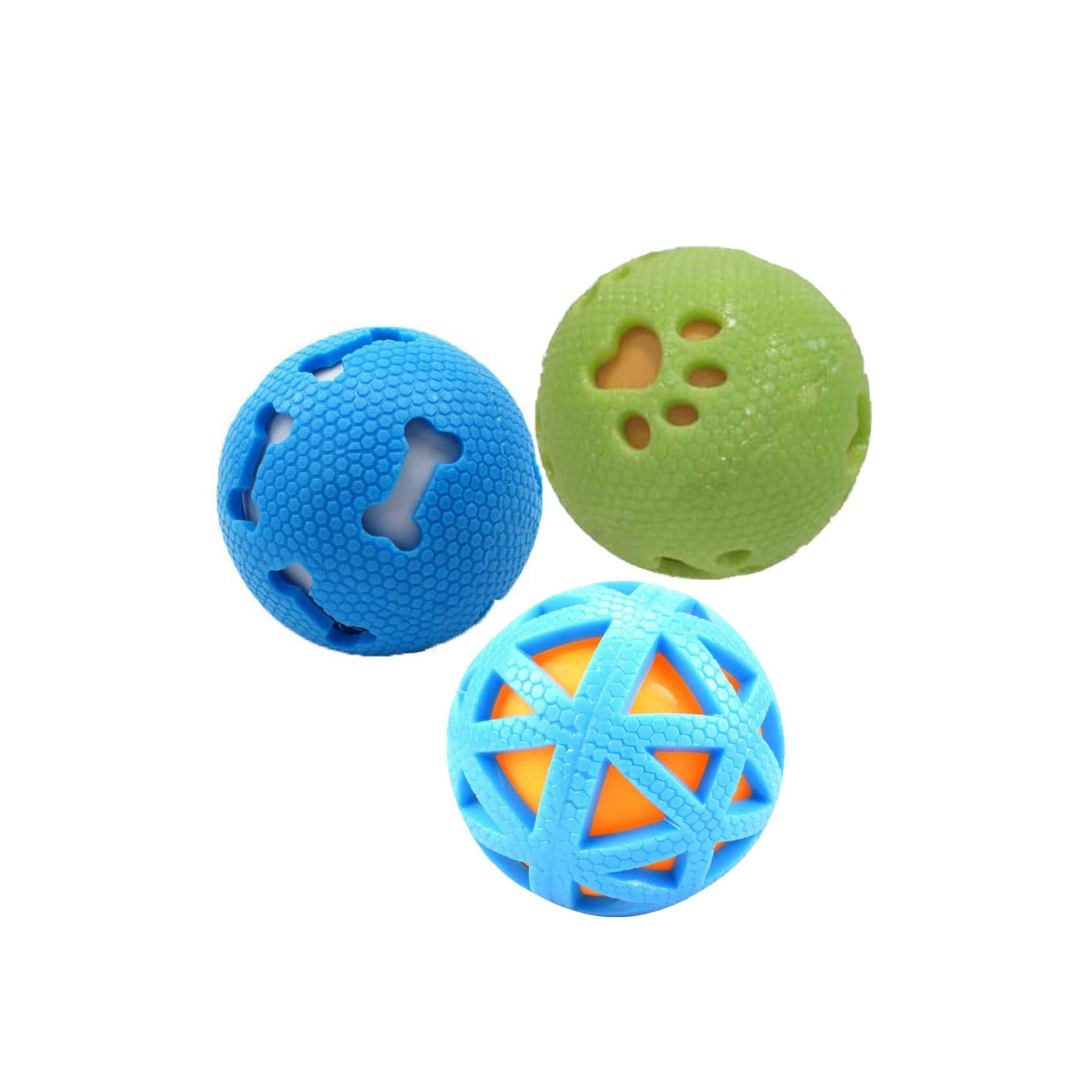 W9 Pet Products Combo Of 3 Squeaky Interactive Ball Toy For Dog/Puppy-Small-Multicolored (B08GJ1YQQS) Amazon Price History, Amazon Price Tracker