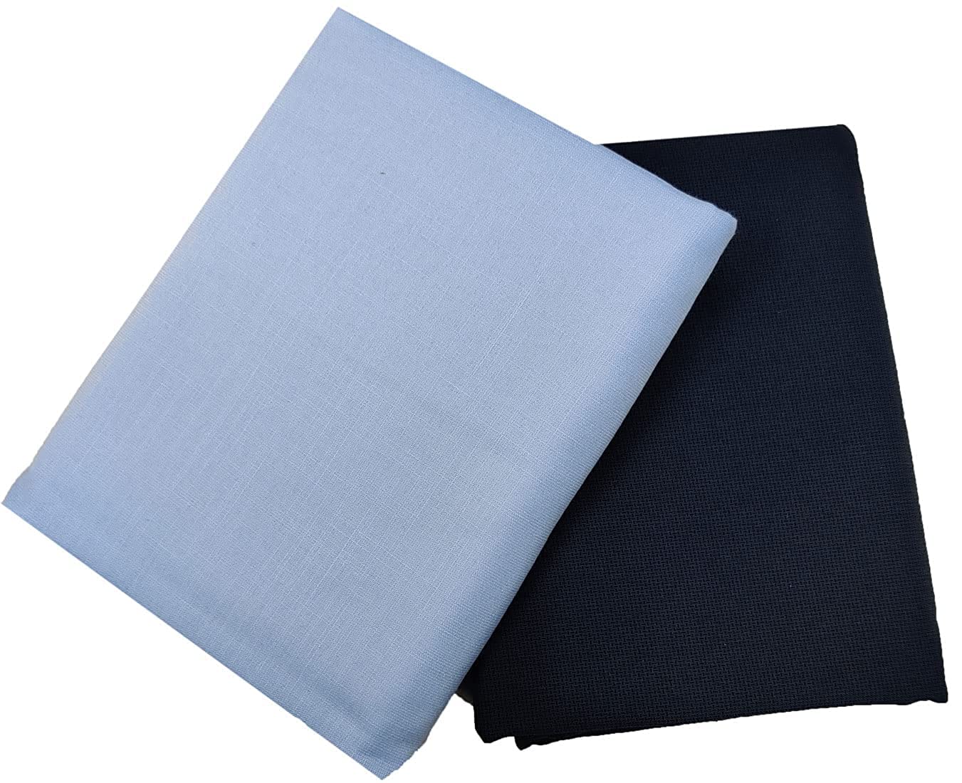 Raymond Trouser Shirt Fabric Combo Box (Blue Shirt -Blue Pant, Unstitched, All Weather Fabric)-image-23
