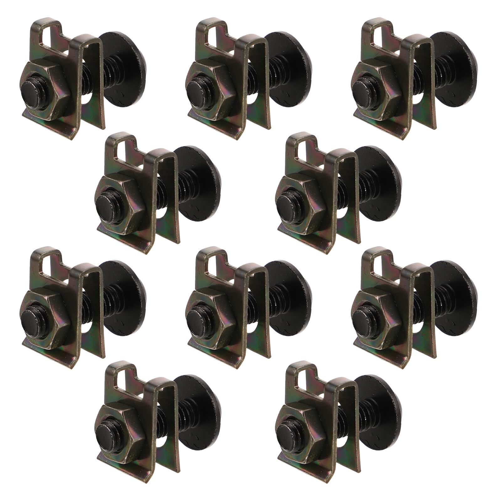 Tornillos autorroscantes de 6 mm para panel de moto PRETYZOOM 8