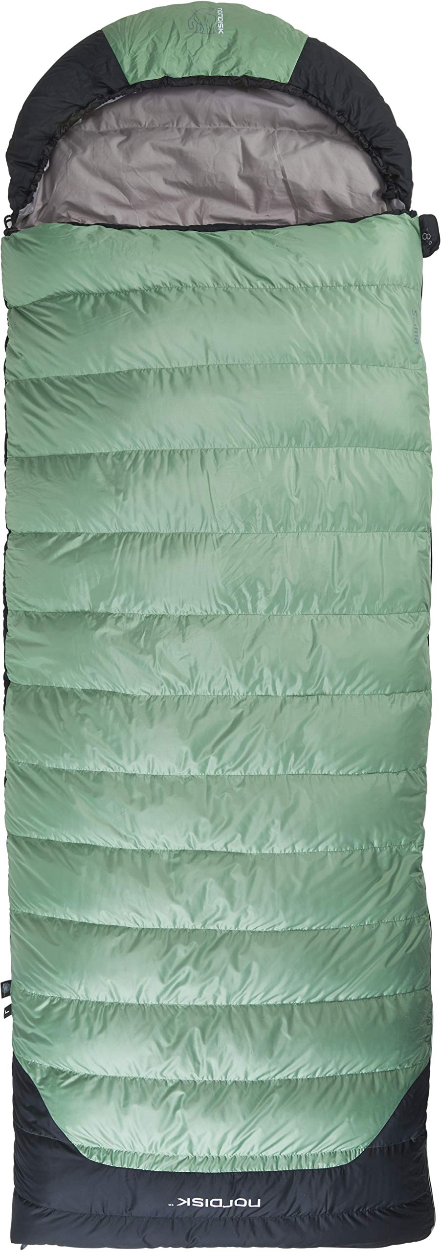 Nordisk Selma-8o Sleeping Bag, 110223L, green, XL Sports & Outdoors