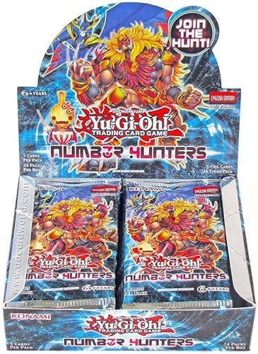 Konami Caja de refuerzo de cazadores de números Yu-Gi-Oh