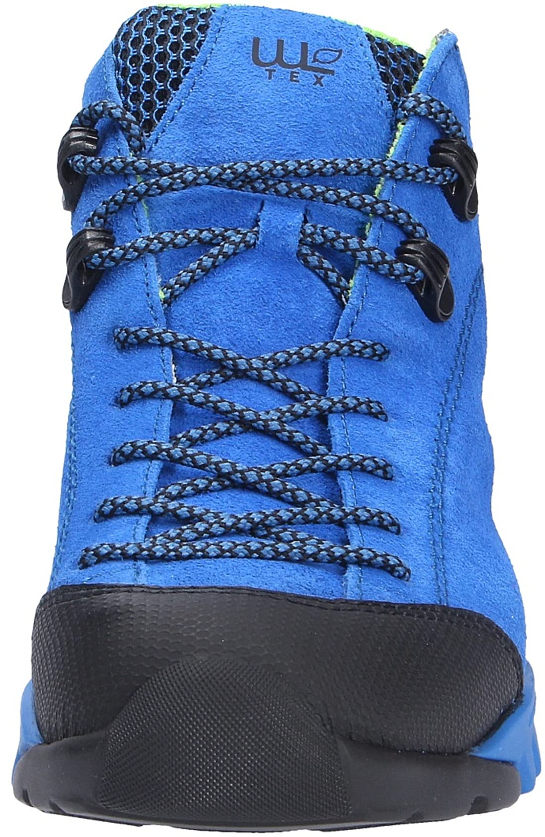 Waldläufer H-AMIATA Bootie, Gummi Velour-F. Sport Net, blau mare, Weite H 787970-300-198 Blau Gr. 40