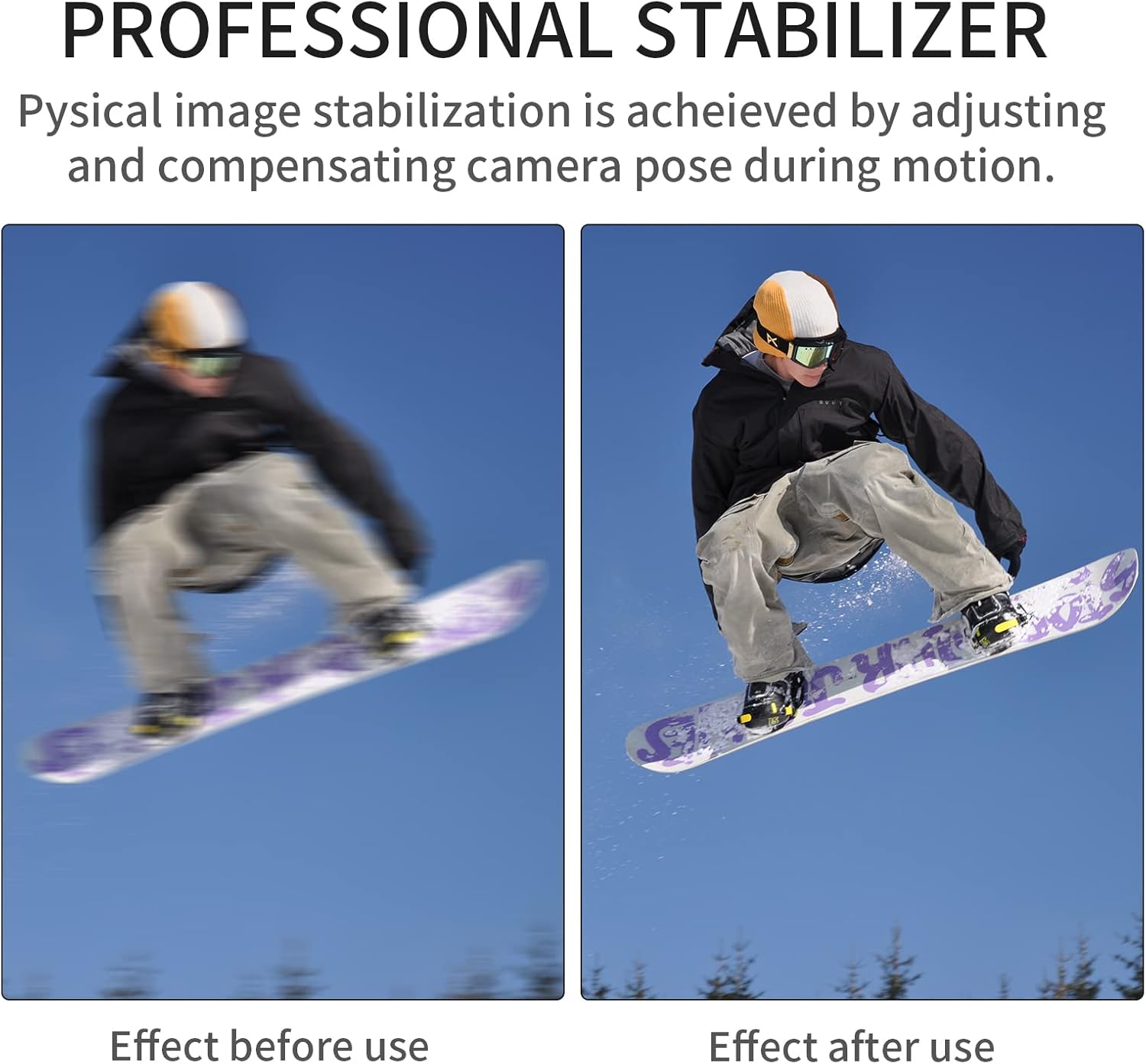 inkee falcon plus handheld gimbal stabilizer anti shake with tripod verticalhorizontal time lapse shooting compatible for gopro1110 98765insta