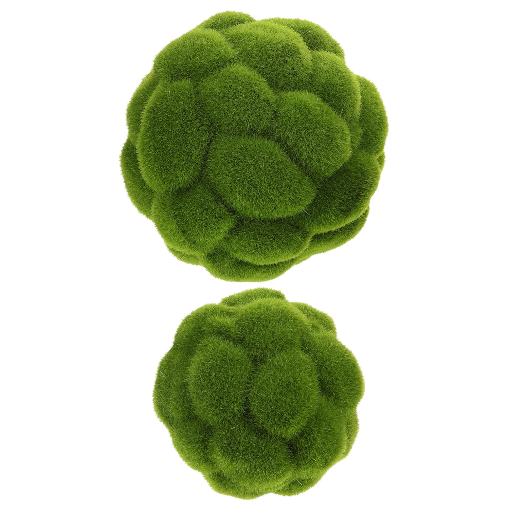 ULTECHNOVO 6 Stck. Künstliche Mooskugeln Dekorative Topiary Bälle für Garten Hochzeit und Party Flexibel und Langlebige Deko für und Außenbereich