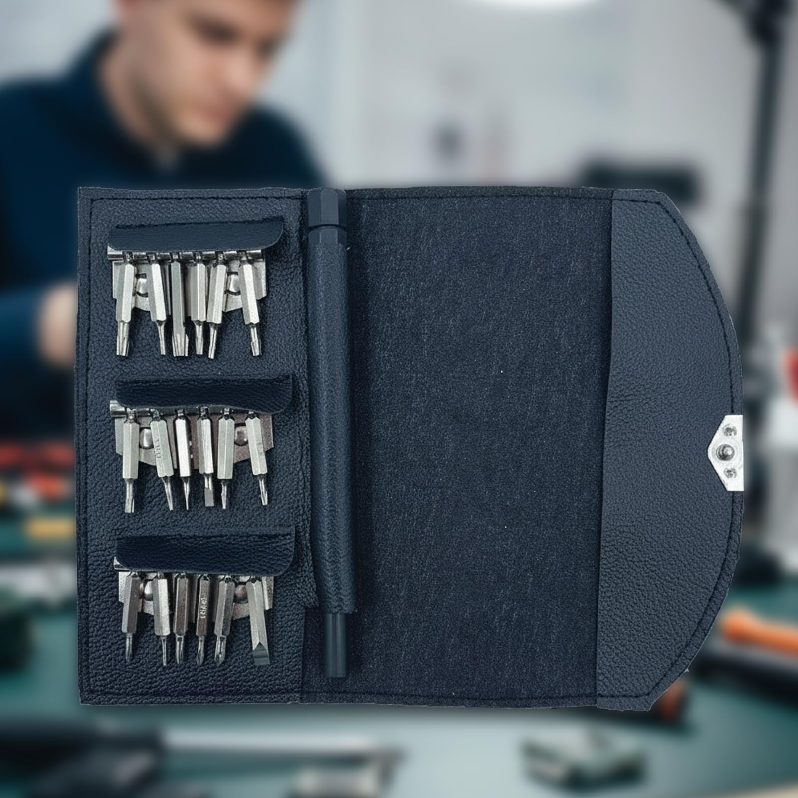 18-In-1 Precision Screwdriver Set Professional Magnetic Repair Kit For Electronics Phones Laptops Watches Game Consoles Smart Home Devices