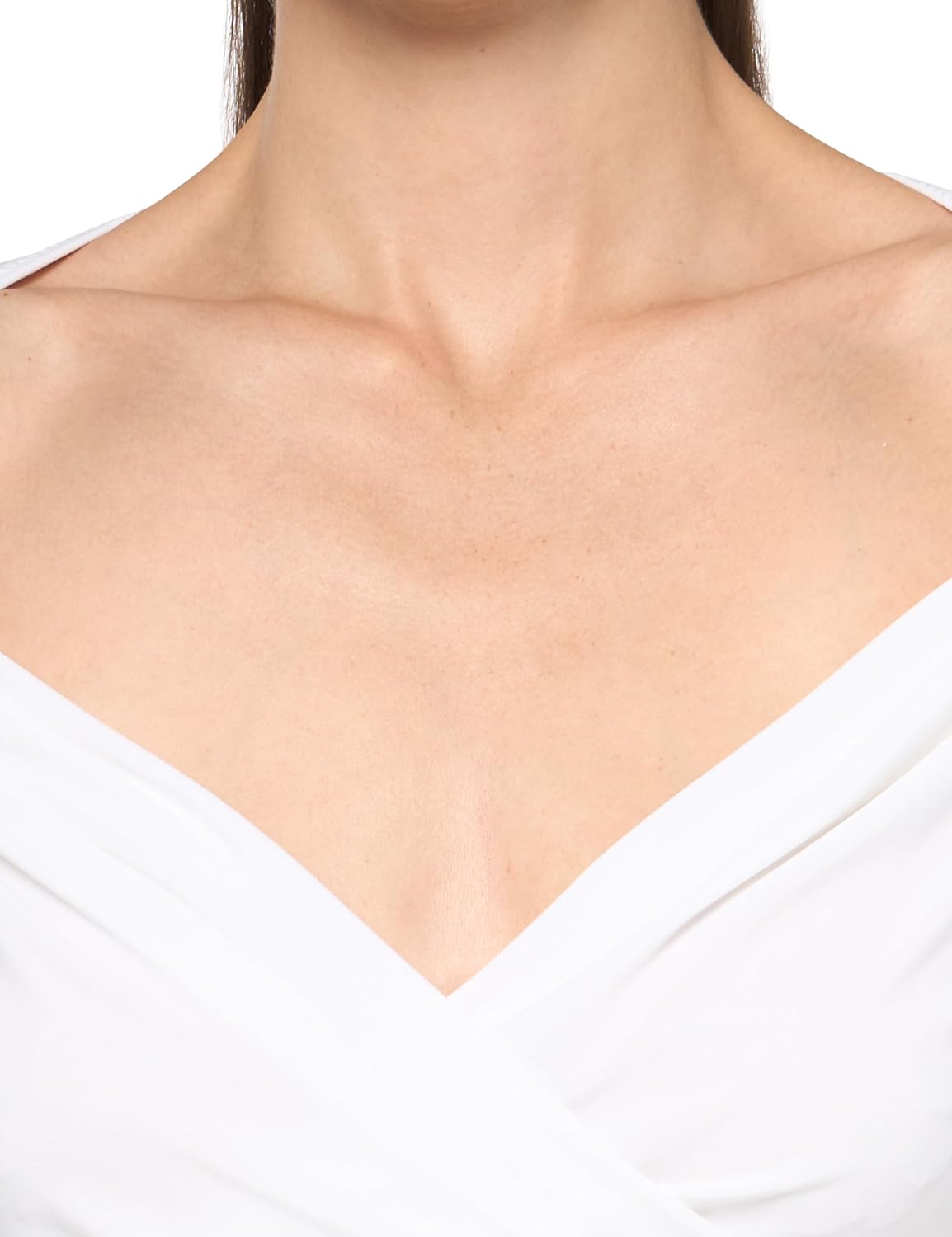 Norma Kamali Women's Cap Sleeve Sweetheart Side Drape Top - Image 2