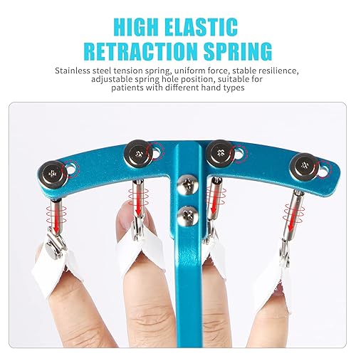 Miniatura 5 de Dispositivo de entrenamiento de ortesis de dedo de la muñeca de la mano, soporte de ortesis de dedo de la mano, dedo fuerza muscular, entrenamiento