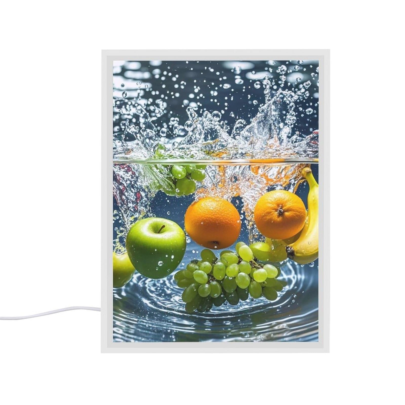 Miroir de courtoisie avec lumières LED maquillage intensité variable bureau