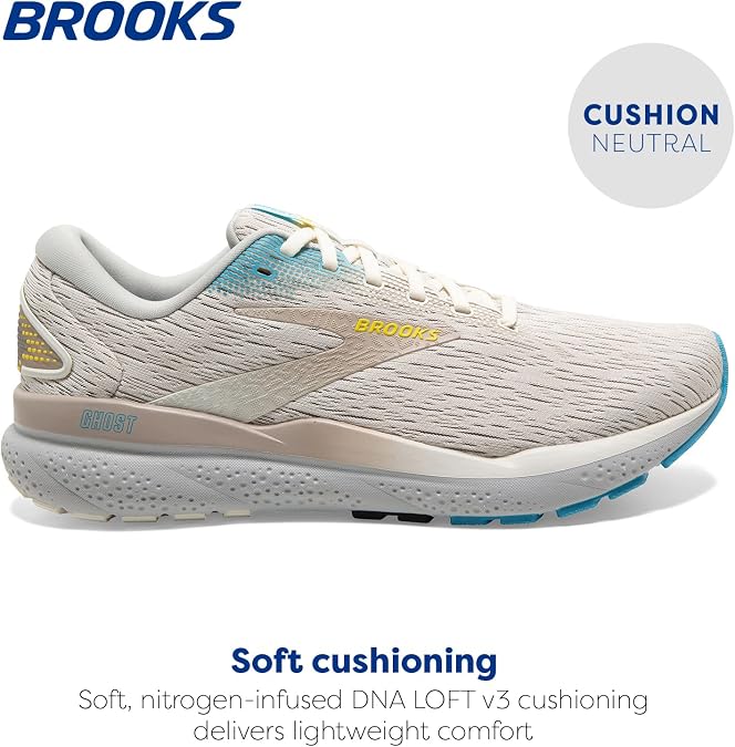 Brooks Mens Ghost 16 Neutral Running Shoe