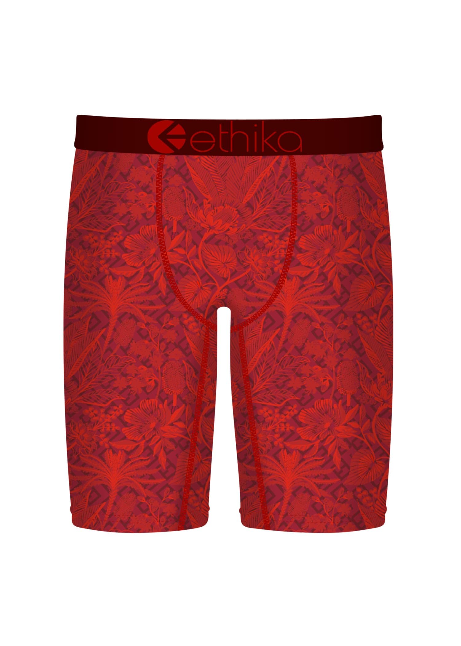 Ethika Boys Staple Boxer Brief Cardinal