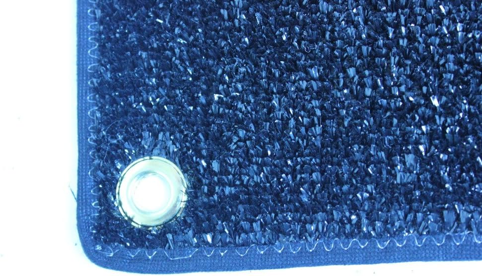 Outdoor Turf Rug / Aisle Runner SQUARE 7'X7' Blue