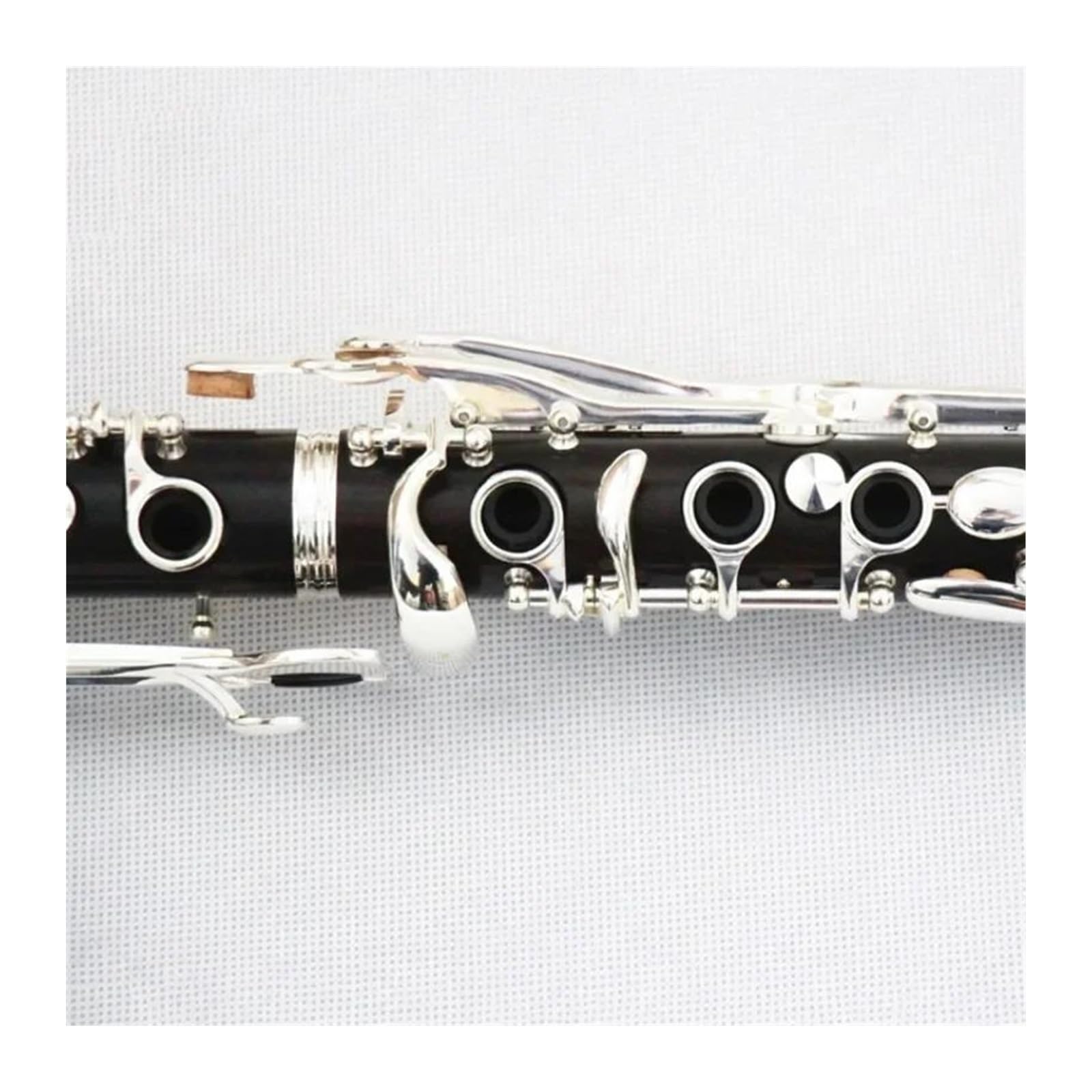 clarinetto Clarinetto in ebano Clarinetto G placcato argento Adatto a qualsiasi musicista