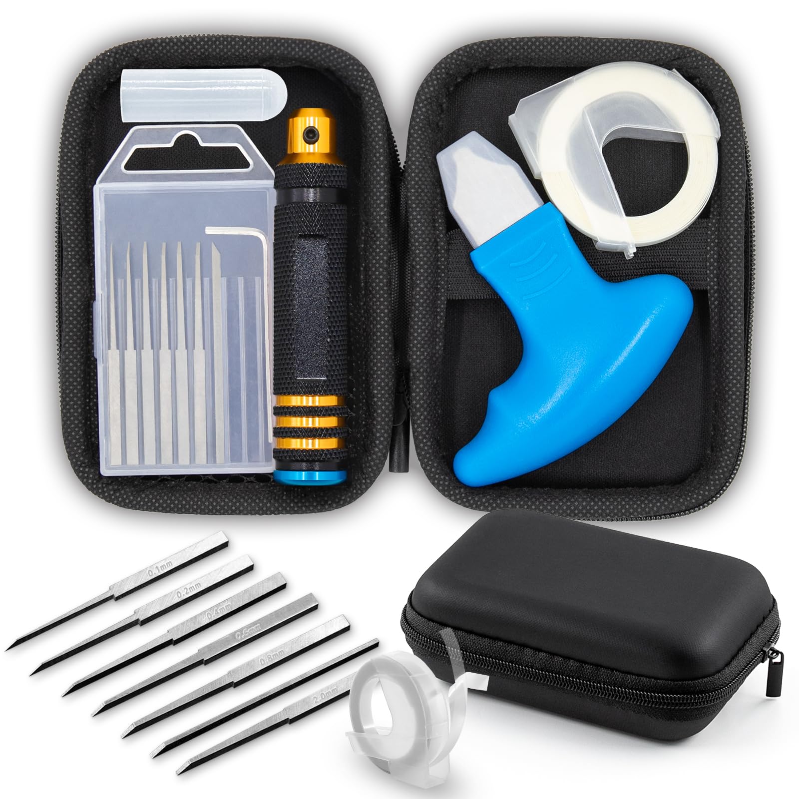 Amazon | Goreson スジボリ 彫刻刀 7つ刃セット プラモデル対応