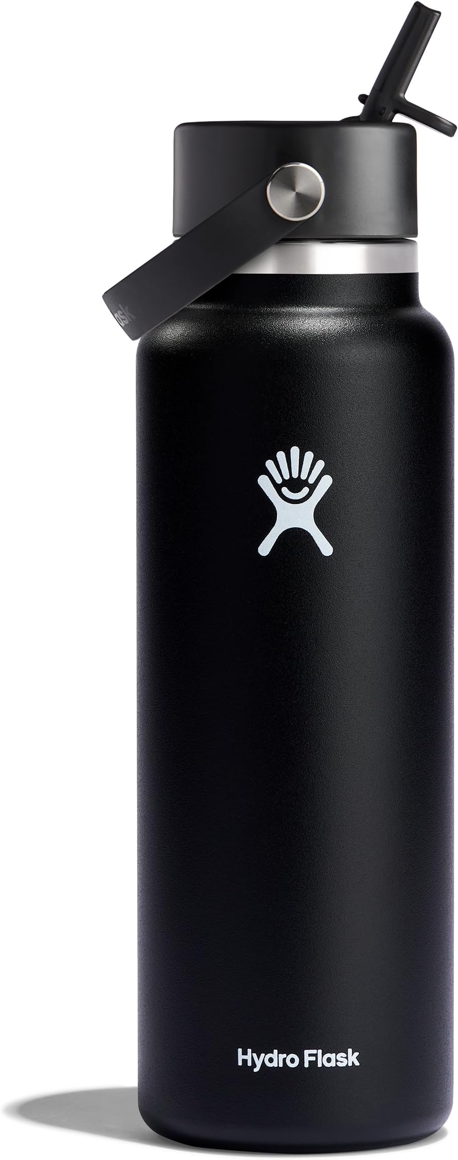 Hydro Flask 40 OZ WIDE FLEX STRAW CAP BLACK
