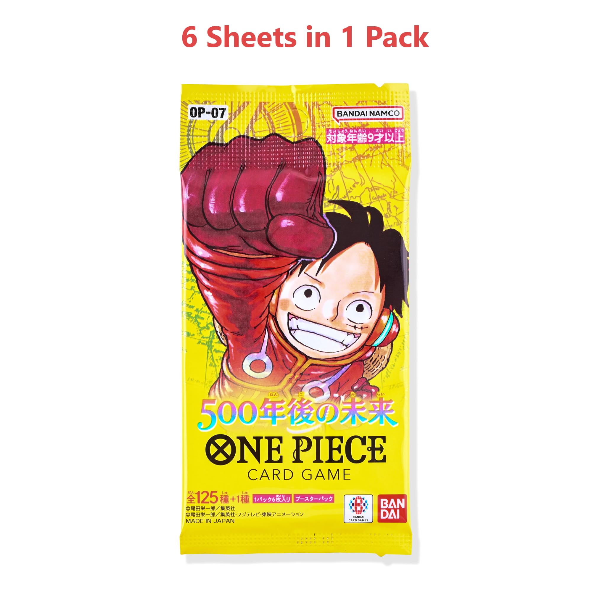 ONE PIECE カードゲーム OP-07 125枚入り Amazon.com: MENBLY One-Piece! Card Game 500 Years in The Future