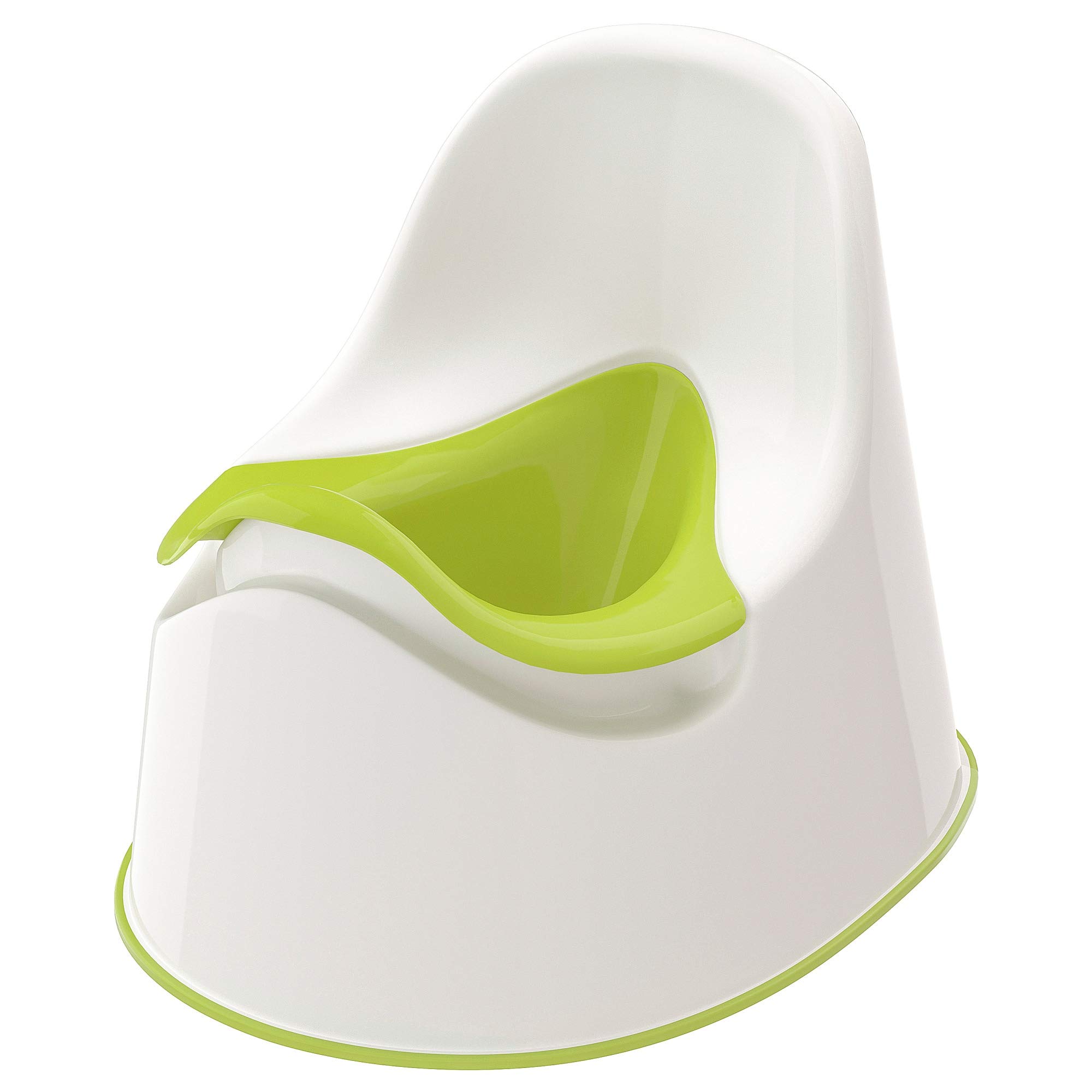 Ikea LOCKIG Children's Potty, White, Green-picture-18