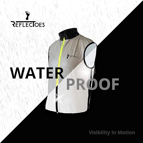 Miniatura 6 de Full Reflective Vest For Night Visibility - Cycling Gilet - Running Vest