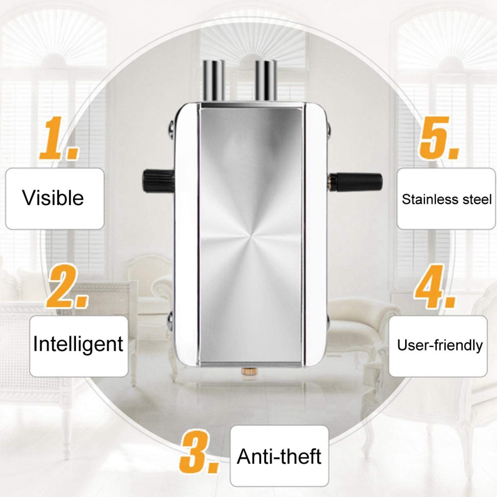 Keyless USB Lock intelligentes fernbedienungsschloss Unsichtbares Türschloss home remote control schloss sicherheitsschloss home security Türriegelschloss
