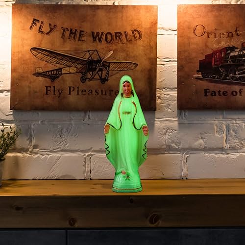 Miniatura 6 de Decoración de mesa de boda, estatuas romanas, figura iluminada, colección renacentista, ornamento religioso, virgen, catolicismo, decoración estatua