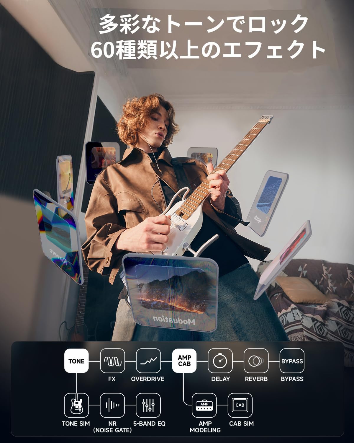 Amazon | Donner HUSH-X Pro スタンド付きセット ホワイトリュクス