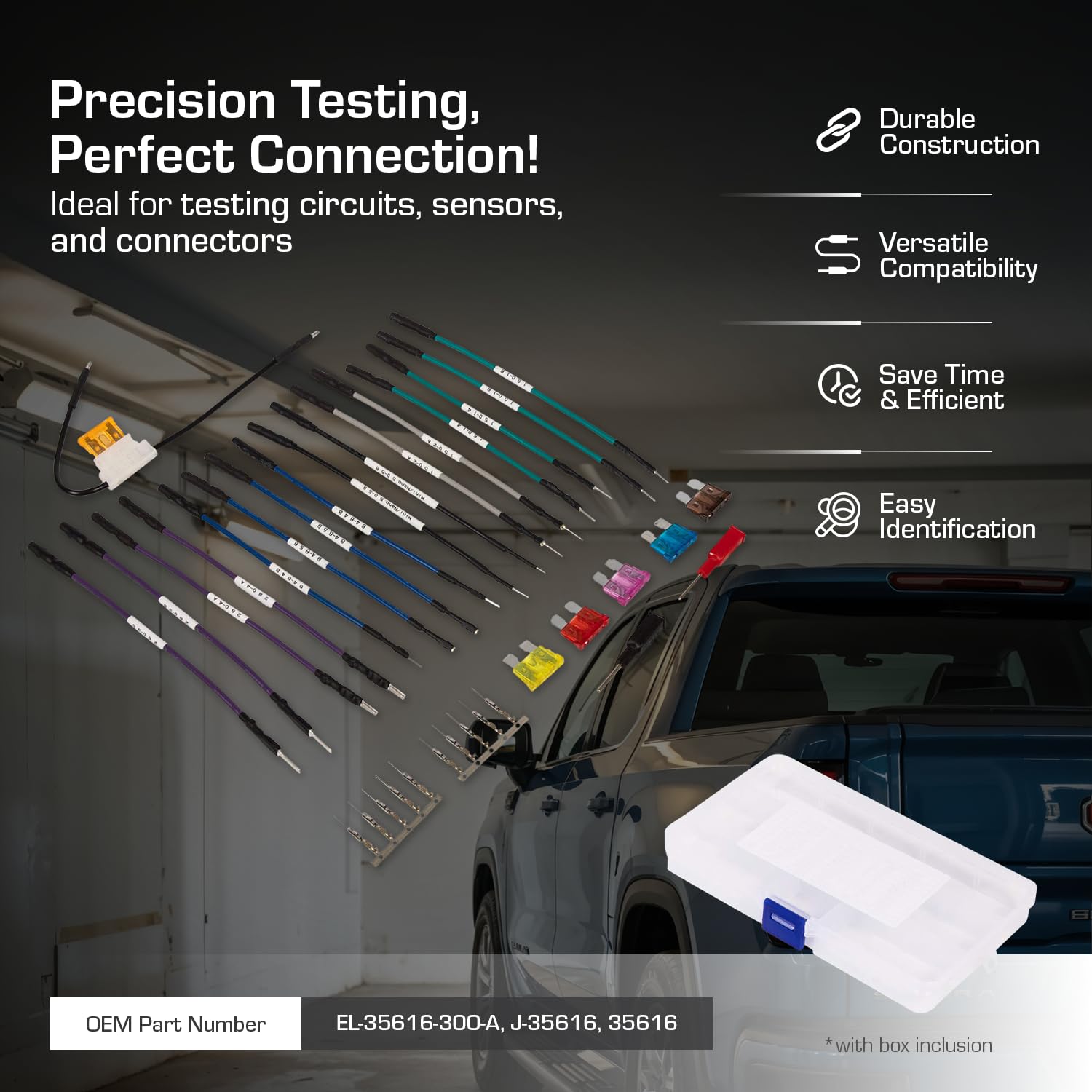 TP-300-A GM Terminal Test Probe Kit | Fits GM Vehicles | Electrical Connector Test Kit | Affordable Alternative to J-35616, EL-35616-300A | — Amazon image 2